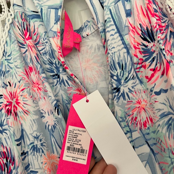 Lilly Lala Sea to Shining Sea Romper NWT XL - Picture 2 of 2